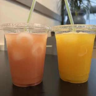 Mango fresh juice and guava