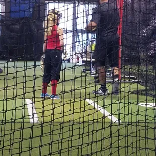 Throwing instruction.