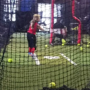 More batting.