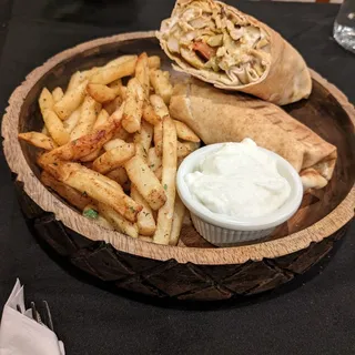 Chicken Shawerma Sandwhich