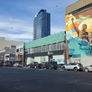 View from across the street