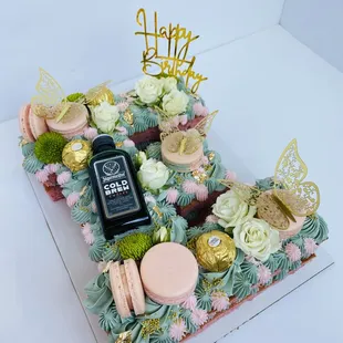 a birthday cake