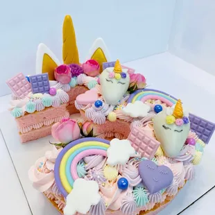 a unicorn cake