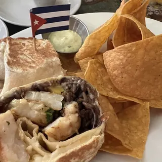Shrimp Burrito