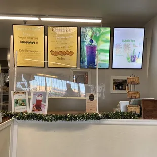 Interior of shop