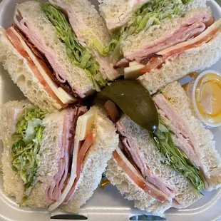 Triple Decker Club Sandwich