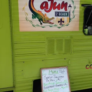 Can't miss the neon green cruiser.