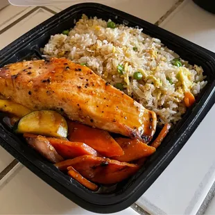 H4. Salmon Hibachi