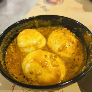 Seafood Boiled Eggs in House Sauce