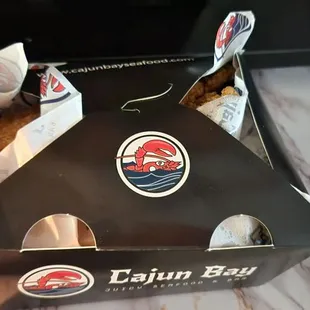 The take out container I received for my delivery order