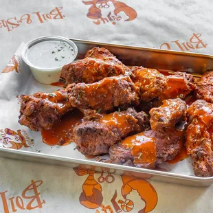 Buffalo Chicken Winglets