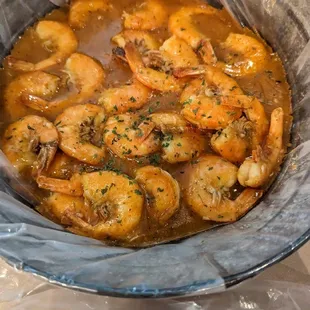 1 lb shrimp ultimate sauce