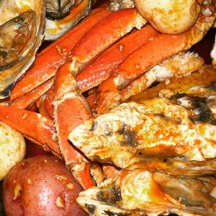 Make your hands dirty . B9. Snow Crab Legs B12. Steamed Oysters S9. Eggs