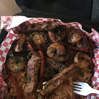 Chicken and Shrimp Combo