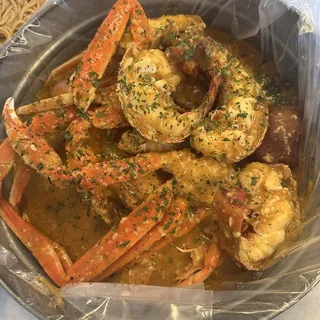 #5 Shrimp1LB Snow Crab1LB Lobster Tail(2)