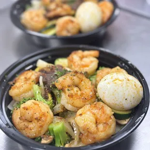 Cajun Garlic Shrimp Bowl