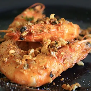 Pepper Flakes &amp; Bread Crumbs 

@cajuncafe