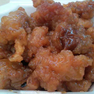 soggy Orange chicken