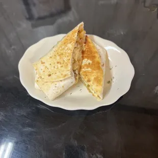 a plate of food