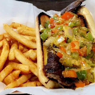 RIBEYE PHILLY CHEESE-STEAK