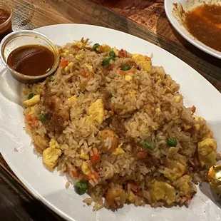 Crawfish Tails Fried Rice