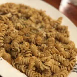 cajun pasta appetizer so good and spicy!