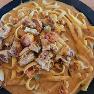 Cajun Cream Sauce Fettuccine