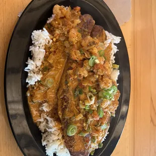 Loaded Blackened Fish