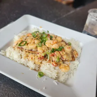 a plate of food