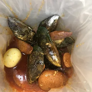 1 lb 1 lb. Mussels Bag