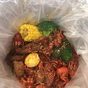 1LB 1 lb. Crawfish Bag
