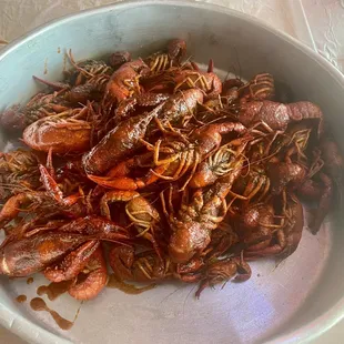 2 pounds crawfish