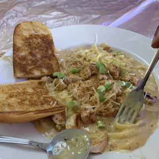 Cajun Chicken Pasta Alfredo