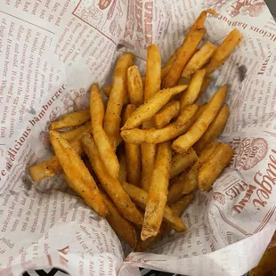 Lemon pepper fries