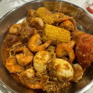 1/2 lb. No Head Shrimp Lunch