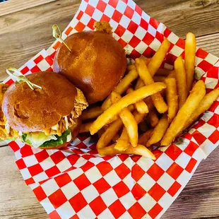 Chicken Burger Sliders