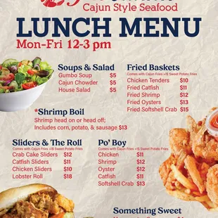 Shrimp Boil for only $13!!
Only Monday-Friday 12-3PM!