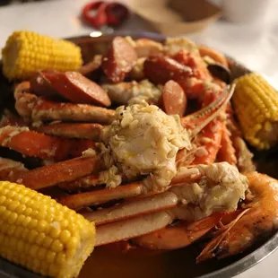 Snow crab butter garlic mild