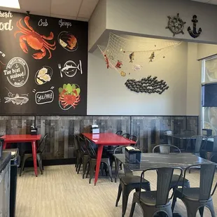 Inside seating