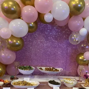 Private dinner set up! All done by Cajun Cravings Catering!