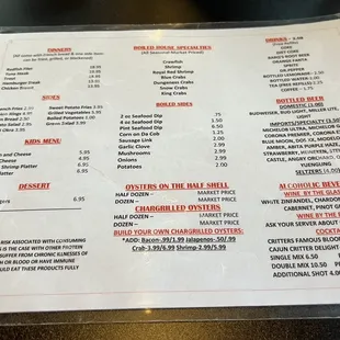 Menu 05/31/2022