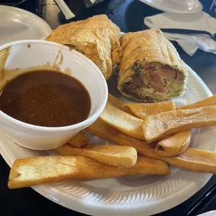 Cajun Fried Roastbeef Sandwich