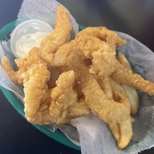 Fried Catfish Plate - kids plate