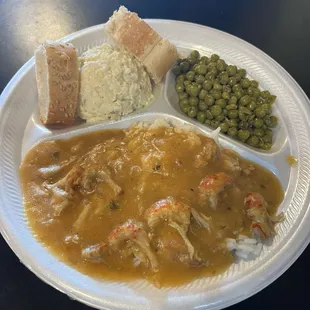 Crawfish etouffe