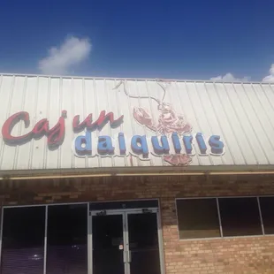 the front of a restaurant