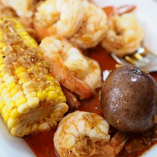 Potato and corn