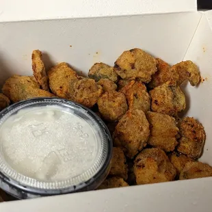Side of Fried Okra, $4 prior to tax