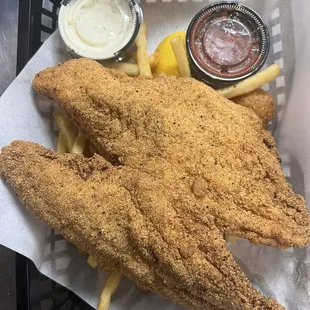 Fried catfish