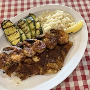 grilled seafood, fish, grilled fish, food, seafood