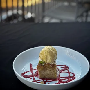 HOME MADE BREAD PUDDING